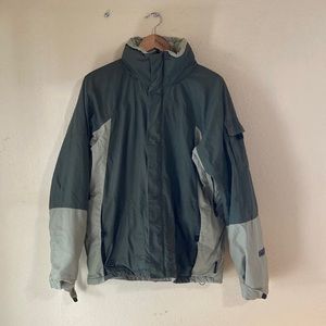 Columbia olive green convert jacket. Size medium.